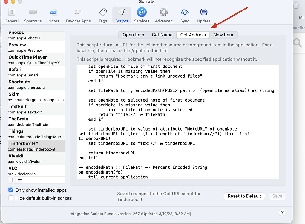 Tinderbox Notes Tinderbox and Hook - moving notes - Inter-app workflows - Tinderbox Forum