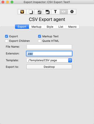 Export Inspector: CSV Export Test1 2021-07-27 13-06-01