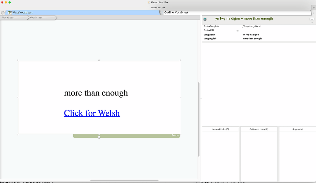 See Back Example Example document - back and front page poster - Posters - Tinderbox Forum