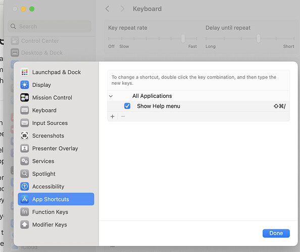 key-settings