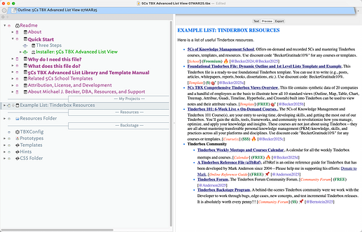 5Cs TBX Advanced List View 07MAR25